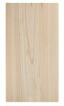 Hinoki Cypress 1" Thick Cutting Board for Gift, Customized Laser Engraving and Wood Burning | Artisan Handmade One Solid Piece | Made in Korea (17.3"X9.5", Large)