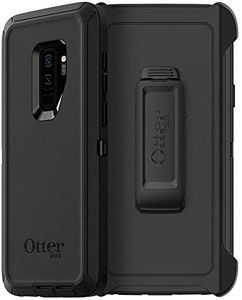 OtterBox Samsung Galaxy S9+ Defender Series Case - Black, Rugged & Durable, with Port Protection, Includes Holster Clip Kickstand