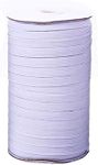 Legou Stretch Width Elastic Bands for Sewing Crafts DIY and Ear Band Loop White 3/5 inch 14mm 100 Yards