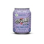 Scream Power Energy Drink: Pina Colada Flavour, 0 Sugar, 0 Calorie, 0 Carb, 0 Artificial Color Energy Drink with BCAA, Natural Caffeine, Sustained Energy - Pack of 4, 250ml Cans