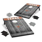 Wild Sports NCAA College Texas Longhorns Tailgate Toss - Gray Wood Designtexas Longhorns Tailgate Toss - Gray Wood Design, Team Color, 2'X3'