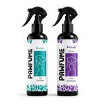 VetSafe Pet Perfume 200 ml (Pack of 2) - Long-Lasting Fragrance Spray for Dogs and Cats, Odour Eliminator, Grooming Essential, Fresh Baby Love and MysticScent