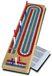 Bicycle Folding Cribbage Board 12" - 3 Track with Pegs & Instructions