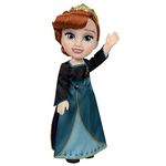 Frozen Disney 2 Anna Doll – 14” / 35cm Tall Articulated Doll Dressed in Iconic Fashion Dress with the Crest of Arendelle Tiara for Extra Play, For Girls Aged 3+