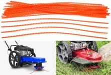 40-Pack 21.25" Line x .155-Inch String Trimmer Line Compatible with S-ENIX, Earth-Quake, B-ILT, Toro 58620, Fits Universal Walk Behind Mower and Other Mowers That Fit The Line Size