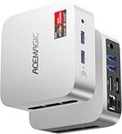 ACEMAGICIAN Vista V1 Ultra small Mini PC Windows 11 Pro, Ιntel Alder Lake N97(Beat N95/N100/N150,up to 3.60GHz), 16GB RAM/512GB M.2 SSD, Mini Computer Support 4K@60Hz Output/WiFi/BT/USB 3.2 for Home