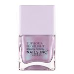 Nails.INC Euphoria Highlight Nail Polish, Long Lasting Nail Color, Pearlescent Polish with Color Shifting Shimmer Shades, Cruelty Free, Vegan, That Euphoria Life