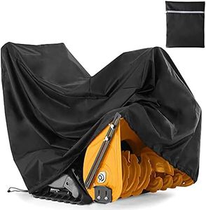 UCARE Snow Thrower Cover Dustproof Waterproof Snow Blower Covers for Most Electric Two-Stage Snow Throwers (M: 47.24x31.89x40.16in/ 120x81x102cm)