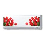 Wall Attraction Tulip Flower AC Sticker for Home air Conditioner Art Size - Standard