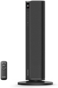 PELONIS Tower Heater Electric Fan 2000W with Remote Control, 2S Fast Heating, 75° Oscillation, ECO Mode, Overheating, Tip-Over Protection, Quiet Ceramic Heater for Bedrooms, Offices