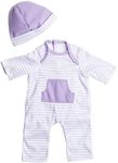 JC Toys Purple Romper (up to 16")