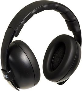 Baby Banz Infant Hearing Protection Sound Blocking Earmuffs (Black)