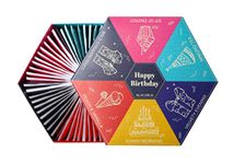 ACORUS | Birthday Gift Tea Set | Natural Fruit and Herbal Tea Gift Set of 6 Flavoured Teas in the Beautiful Tea Box | Thoughtful Birthday Present | Tea Selection Box | 60 Herbal and Fruit Tea Bags