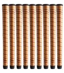 Winn Dritac Wrap Oversize (+1/8") Copper - 9 Piece Golf Grip Bundle