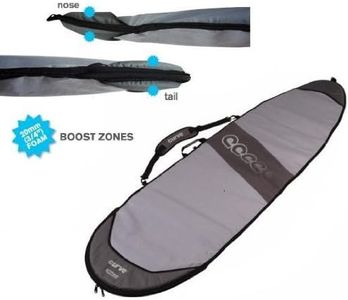 Curve Surfboard Bag Travel FISH Single with 20mm Foam 5'6, 5'9, 6'0, 6'3, 6'6, 6'10, 7'2 (6'10 fish / retro up to 24" wide)