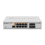 Mikrotik CRS112-8P-4S-IN 8 Gigabit Port PoE Smart Switch 4 SFP Cages with 802.3af/at PoE/PoE+ and Passive PoE Autosensing