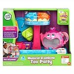 LeapFrog 603203 Musical Rainbow Party Learning Toy and Pretend Play Educational Tea Set for Children with Shape Sorter, Lights and Songs, Multi-Colour,115 x 300 x 273 millimeters