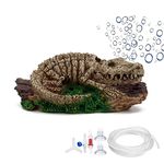 ALEGI Aquarium Air Bubbler Decorations,Air Bubbler Decor Ornament for Fish Tank (Dinosaur)