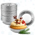 Mini Pie Tins 2.9 Inch - 200 Pack Disposable Aluminum Foil Pie Pans | Durable, Lightweight & Stackable for Oven & Freezer | Great for Tarts, Baking, Meal Prep, Catering, Takeout, Parties, and Desserts