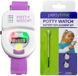 Meet Potty Watch The 1st Watch Made to Help Your Child Potty Train (Watch + Battery Replacement Kit, Purple)