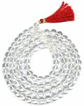 YouthPoint White Crystal beeds mala for women and men