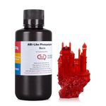 ELEGOO ABS-Like 3D Printer Rapid Resin LCD UV-Curing Resin 405nm Standard Photopolymer Resin for LCD 3D Printing 500Gram Clear Red