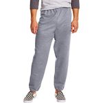 Hanes Men's Sweatpants, EcoSmart Best Sweatpants for Men, Men's Athletic Lounge Pants with Cinched Cuffs, Light Steel, Small