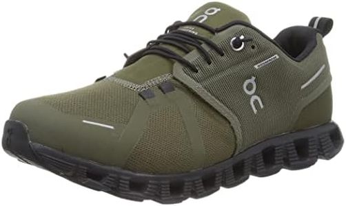 On Running Men's Cloud 5 Waterproof Running Shoes, Light Grey Blend, 40 EU, Light Grey Mix, 40 EU
