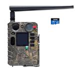 BolyGuard Hunting Camera GSM Hunting Camera 4G 18MP 720P HD Night Vision 100ft Photo Trap IP66