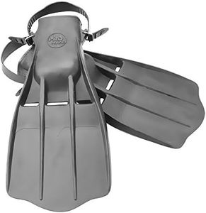 Promate Spartan Old School Rubber Scuba Dive Fins, XL 9-10 Mens