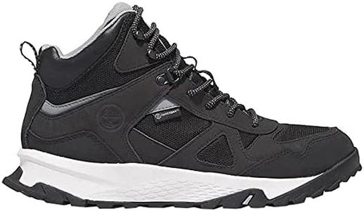 Timberland Men's Lincoln Peak Waterproof Hiking Boots, Jet Black, 10.5