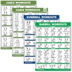 4 Pack - Cable Machine Workout Post