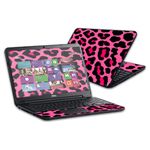 MightySkins Skin Compatible with Dell Inspiron 15 i15RV Laptop 15.6" (Released 2013) wrap Sticker Skins Pink Leopard
