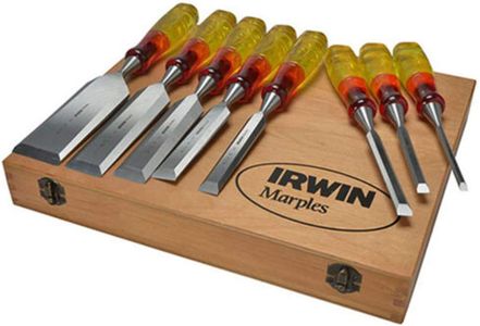 Irwin Marples 8-Piece Splitproof Chisel Set – Woodworking Tools