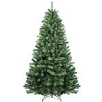 8ft Christmas Tree, Premium Hinged 