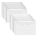 40PCS A4 Plastic Envelopes Filing E