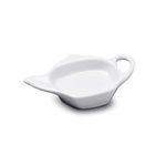 WM Bartleet & Sons 1750 T271 Traditional Porcelain Tea Bag Tidy, 12x8cm – White