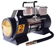 IBELL Tyre Inflator/ Air Compressor Ca12-95, 180 Watts, Copper Armature, Metal Cylinder, 40L/Min, 12V Dc, 150 Psi (Analogue )