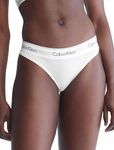 Calvin Klein Women's Modern Cotton Bikini Panty, White, X-Large