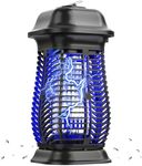 20W Bug Zapper Outdoor, Fly Traps for Indoors with Powerful 3U Shape Light Bulb, Waterproof Fly Zapper, Electric Mosquito Killer for Home, Backyard, Patio (100, Volts)