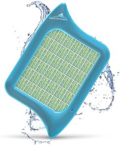 Card On Guard Solar Sanitizer FIN for Swimming Pools | Reduces Chlorine, Bromine Use by 50% for 12 Months | One FIN Per 15,000 Gallons