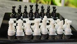 Radicaln Marble Chess Set 12 Inches