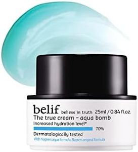 belif believe in truth The True Cream Aqua Bomb, Hydrating Moisturizer For Face | Ultra-Lightweight, Gel-Cream | For Normal, Combination, And Oily Skin Types | Korean Skin Care Products | (25 Ml)