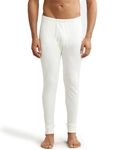 Jockey Men's Tailored Fit Blended Thermal Long John (2420-0105-OFWHT Off White L_Off White_L)