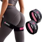 LOEUO Booty Bands for Working Out Glutes, Adjustable Blood Flow Restriction Bands with Non Slip for Workout Butt & Thigh Building, Occlusion Bands for Women and Men Glutes Easy to Carry