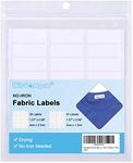 Wisdompro No Iron Fabric Labels, Wr