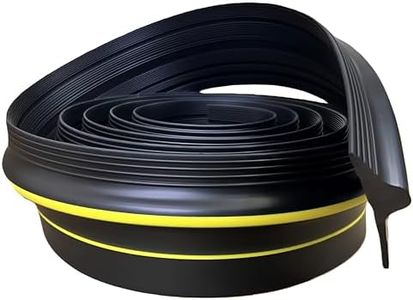 Garage Door Seal Strip, 3m Universal Garage Door Seals 18mm Thickness Bottom Rubber Waterproof Strip Garage Door Seal Strip Threshold Seal