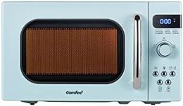 COMFEE' Retro Small Microwave Oven 