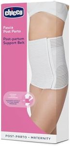 Chicco Ceinture Reglable Post-Partum, Matériau Respirant, Confortable et Facile à Enfiler, avec Fermeture à Bande Auto-Agrippante, Avec Rembourrage en Coton, Blanc