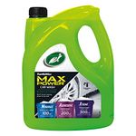 Turtle Wax 53284 M.A.X. Power Car Wash Shampoo Car Care Removes Car Wax 4L